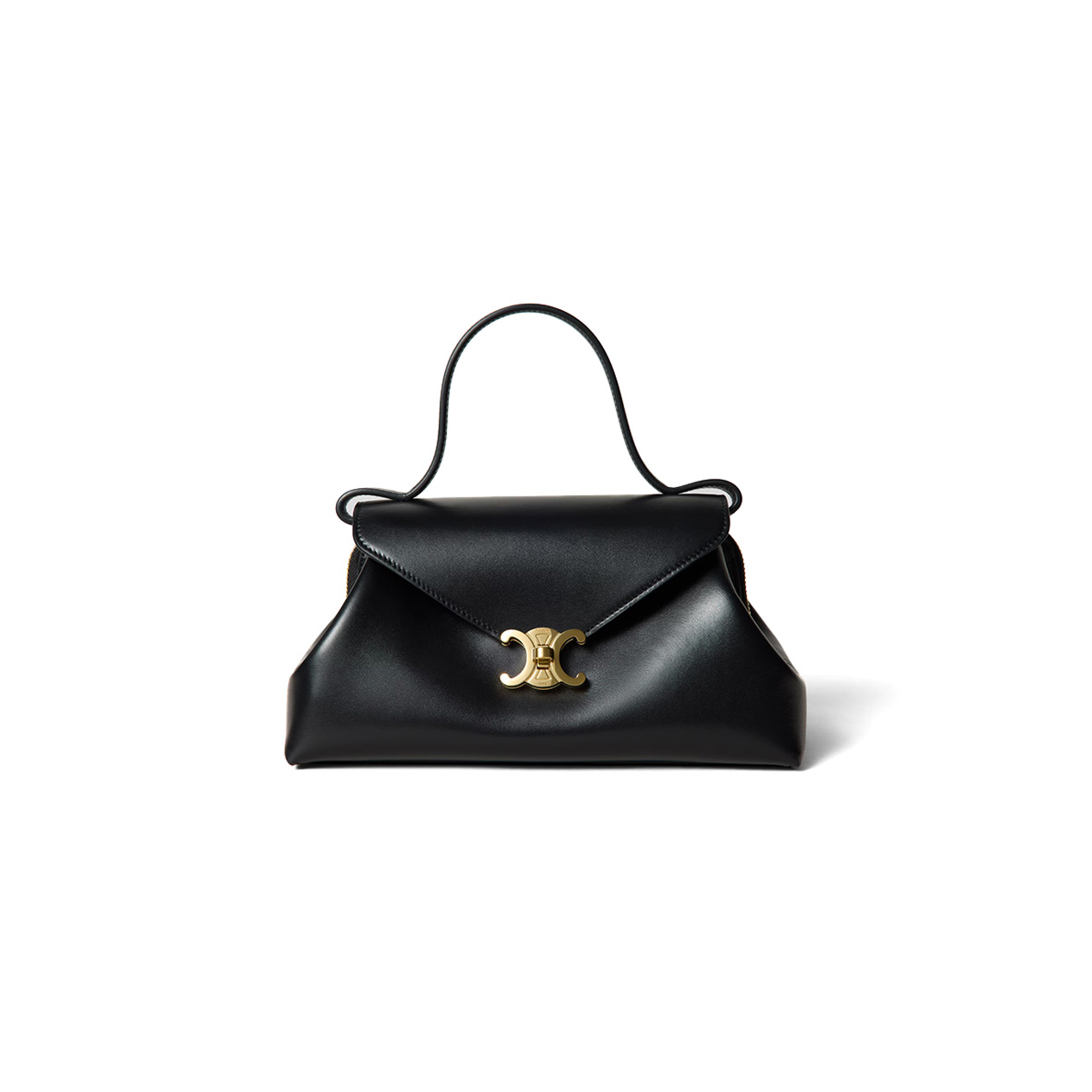 CELINE SMALL FLAIR IN SHINY CALFSKIN L10BF5B53.38NO (24*12*9cm)